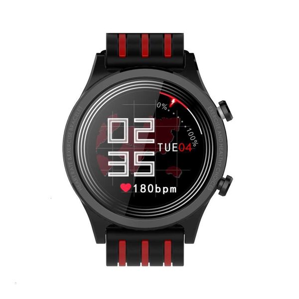 

e5 smart watch circle touch zinc alloy heart rate temperature tt sedentary alarm clock reminds satch weatherbgt