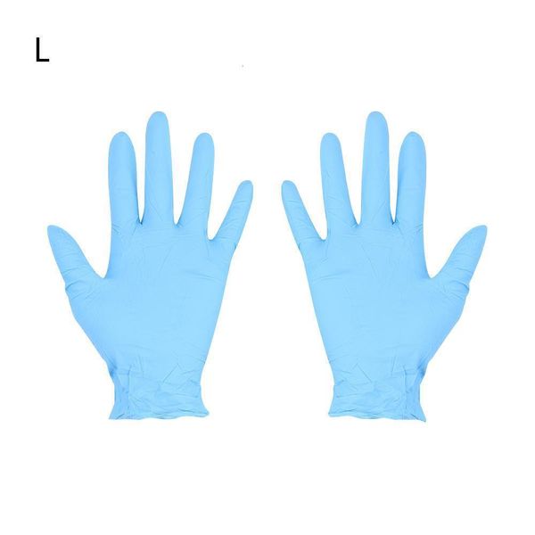 

nitriles powder disposable nitrile nitrile 100pcs blue latex household rubber protect 7j04