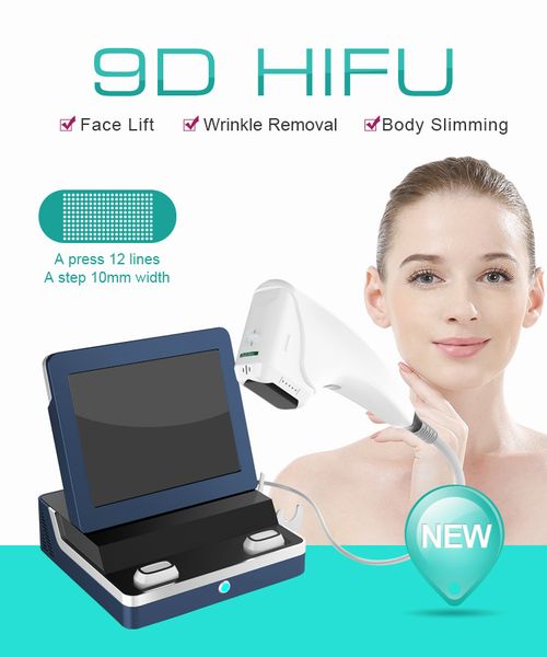 

2021 professional 3d hifu machine skin tightening face lift hifu focused ultrasound fat burning slimming 9d hifu beauty device