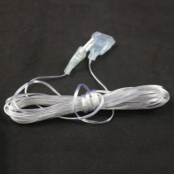 

новый 5м зажигания удлинитель eu связь разъем для светодиодных свет рождества строка extension line свадьба освещение украшения кпт bbyitm