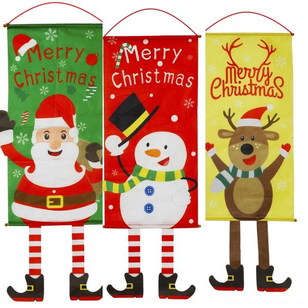 

day7m новые творческие украшения ткани куплет атмосфера флаг кулон стене висит окно платье рождество подвеска clothingclothing висит q8