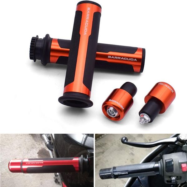 

motor cycle handle grips racing handlebar grip with end 22mm for barracuda xjr1300 fjr1300 xjr 1300 400 fjr 1300 xjr400
