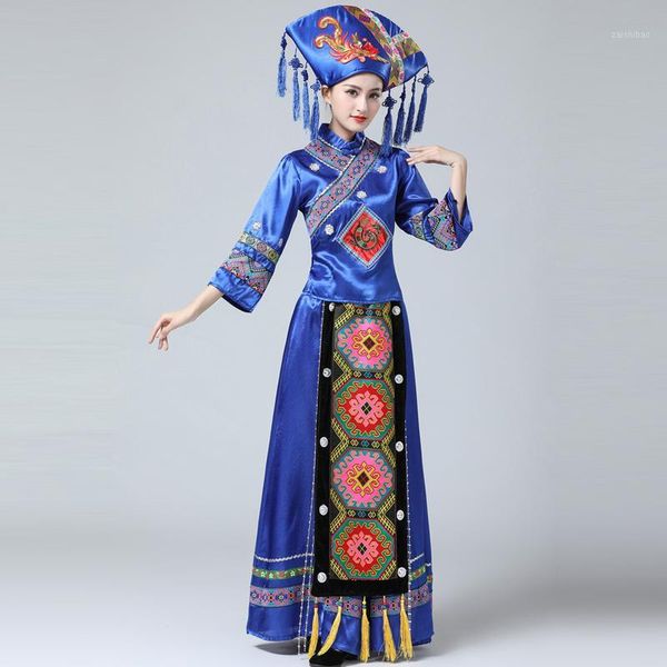 

women mongolian clothing stage performance dance skirt gown girl mongolian dance costumes child minority tibetan wear1, Black;red