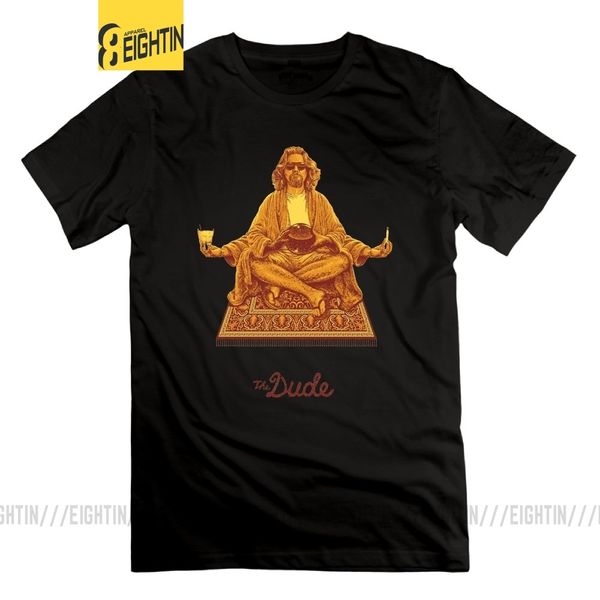 

eightin the dude budha the big lebowski graphic comfortable original men's short sleeve tees sport hooded sweatshirt hoodie men t shirt