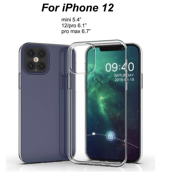 

soft clear tpu case iphone 12 mini 5.4 12 pro 6.1 pro max 6.7 app bad packing