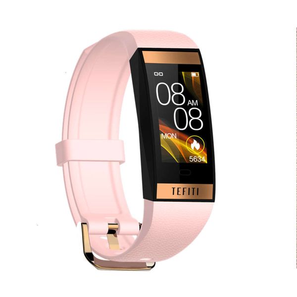 

frompro smart watch e78, intelligent waterproof sports wristband ip68, for android ios heart rate and blood prsure controljk