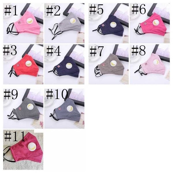 

face mouth cotton with reusable pm2.5 breath valve anti-dust mask washable masks yya156