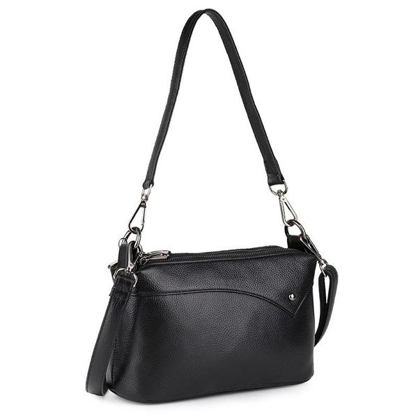 

cross body women's cowhide bag fashion first layer leather messenger