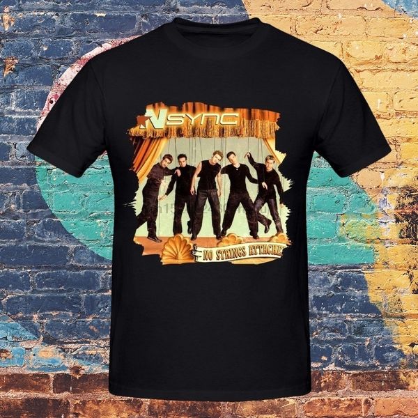 

summer men fashion t shirts nsync no strings attached man casual short sleeve black size s 3xl tshirt sport hooded sweatshirt hoodie