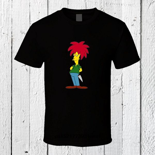 

men t shirt funny crazy sideshow bob t shirt summer fashion casual short sleeve cotton black s to 4xl sport hooded sweatshirt hoodie