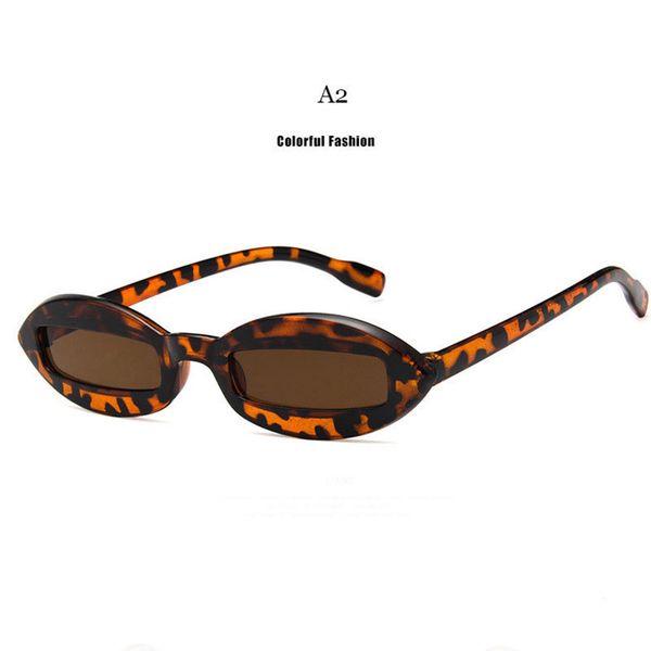 

oval retro white black red sunglasses for women men small plastic frame summer style sun glasses female male goggle