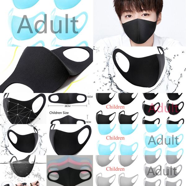 

uo59lice silk cotton party masks anti dust face mouth cover pm2.5 mask respirator washable reusable individual package 5