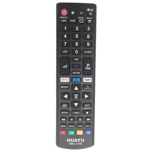 

rm-l1379 tv пульт дистанционного управления для lg smart led tv 3d / amazon / netflix кнопки полнофункциональный стандартный