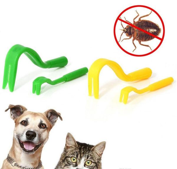 

new tick removal tool twister remover for human dogs cats ticks twist painless 2 pcs set