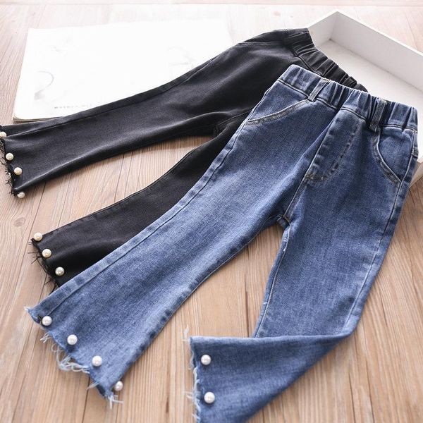 

pearl jeans girls' trousers children's clothing wholesale1, Blue