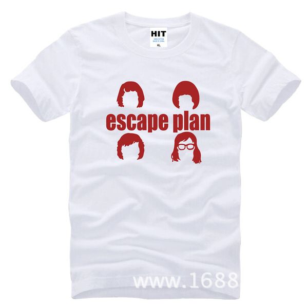

escape plan rock printed t shirt t shirt for 2015 new short sleeve casual tee camisetas masculina sport hooded sweatshirt hoodie