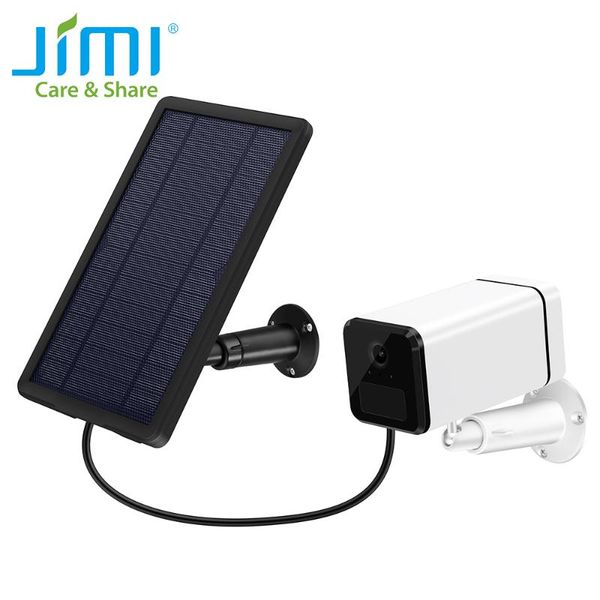 jimi jh018 ip camera 1080p with 4g network rechargeable battery powered solar panel wifi camera full hd security outdoor