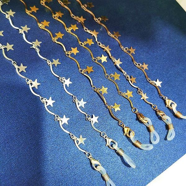 

2021 chic simple star charm glasses chain holder sunglasses mask chains landyard accessories 2021 chic h jllrmo