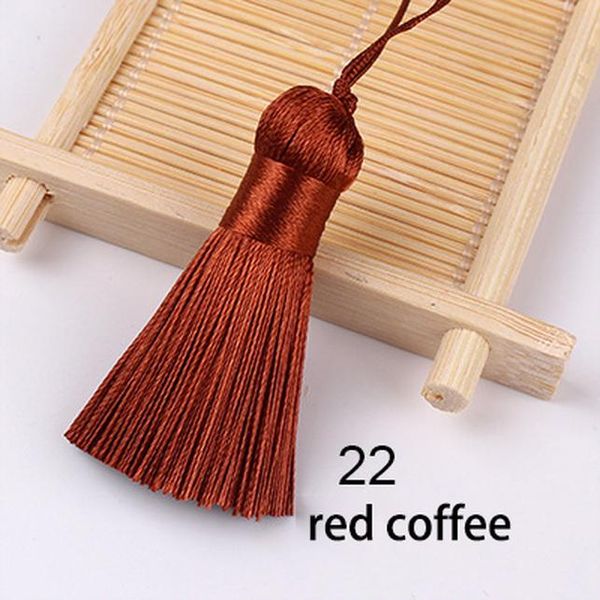 

wholesale 12pcs lot 5cm short fat tassel silk fringe sewing bang tassel trim decorative key tassels for curtain home decoration h wmteke