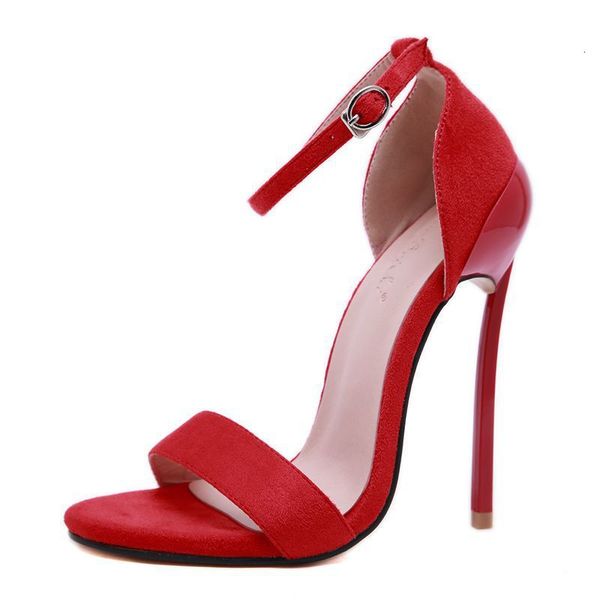 

2021 new fine high heels ultra-high-heeled fish mouth-to-line colors mixed with women's club sandals 9670, Black