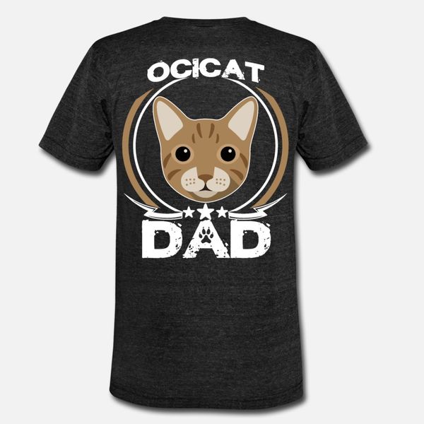 

ocicat dad shirt fathers day gift cat love for men t shirt crewneck street custom tracksuit hoodie sweatshirt