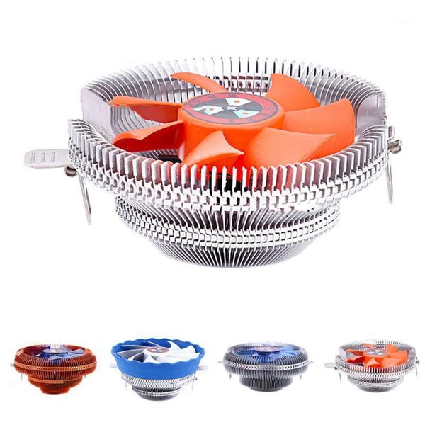 

universal cpu cooler fan 12v hydraulic bearing heatsink fan computer pc case air cooling radiator1