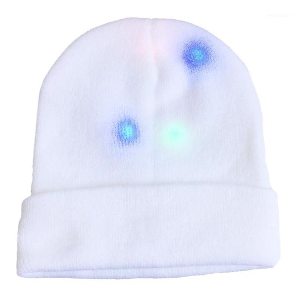 

flashing beanie cap gifts knitted toy hat luminous party funny birthday led light1