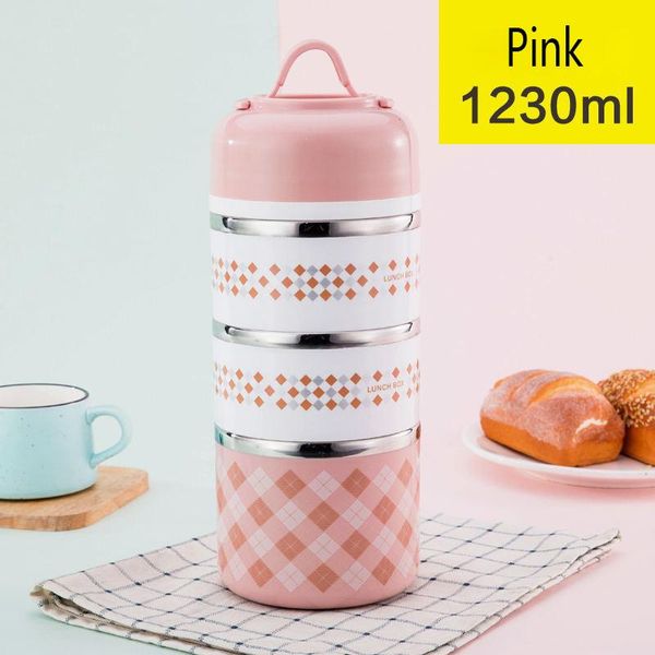 

lunch box bento box изолированного контейнер еда хранение коробка с ножевыми для детей детей подростка взрослых офиса школы палаточного jlln