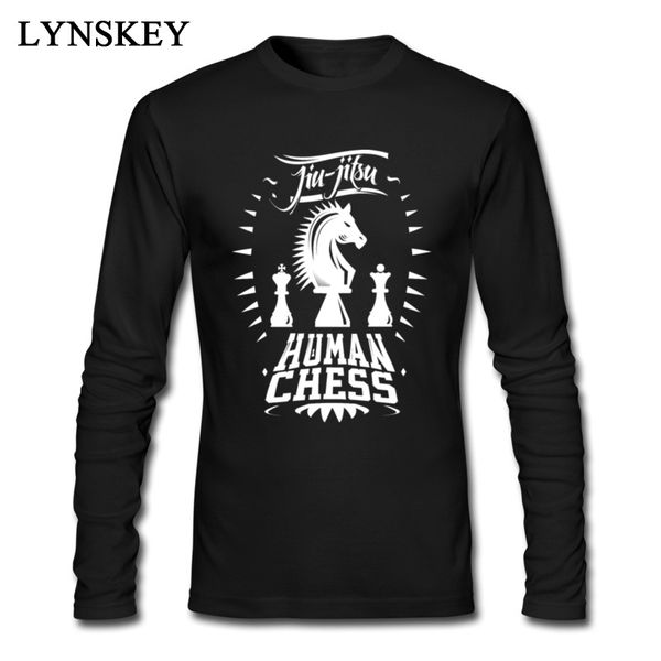 

jiu jitsu human chess cool design men long sleeve t-shirts custom black tees slim fit group family shirt sport hooded sweatshirt hoodie