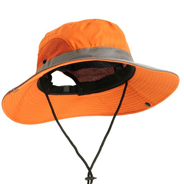 

uniexexe mode large outside large port uv sun protection dry fast mountaineering bucket cap