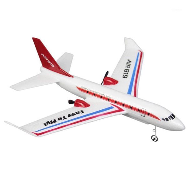 

drones fx-819 2.4g 2ch rc drone 400mm wingspan lightweight epp diy plane gl1der airplane airliner passenger aircraft tf kids toys1