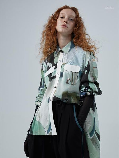 

handsome design ammonia shirt women shirts original casual loose comfortable long ladies soft spring aigyptos copper print shirt1 vdkvh