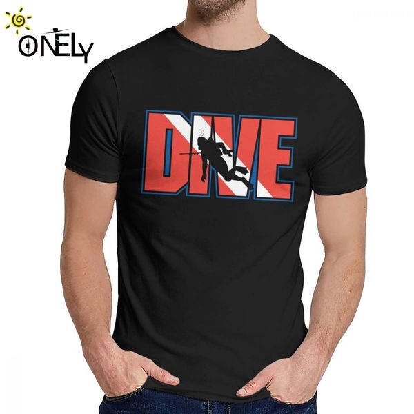 

спорт для man футболка scuba dive флаг deep water scuba diver master комфортное 2019 crewneck мультфильм дизайн t shirt