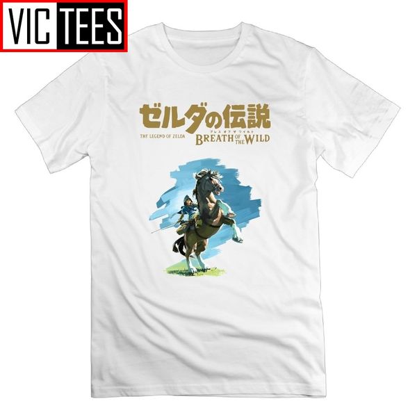 

the legend of zelda breath of the wild summer round neck male stylish 100% cotton tees hoodie designers t shirts sweatshirt