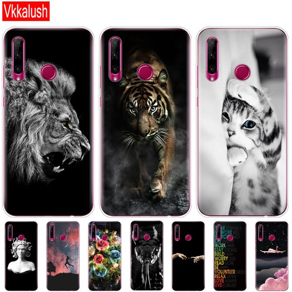 

soft shell hry-lx1t кремния tpu задняя крышка телефона чехол для huawei honor 10i 6,21 дюйма