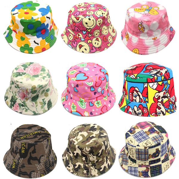 

2015 bucket sun hat for kids children floral hats 30 colors baby girls fashion grass fisherman straw hat e sun hat, Silver