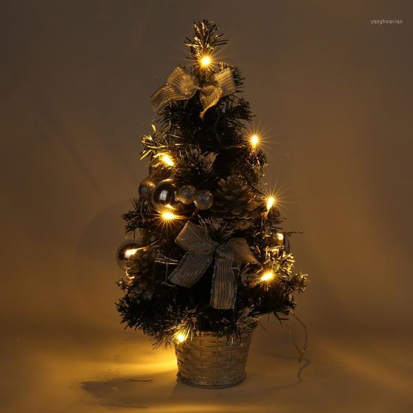 

christmas decorations ollapsible artificial tree holiday gift home design reusable 40cm light supplies1