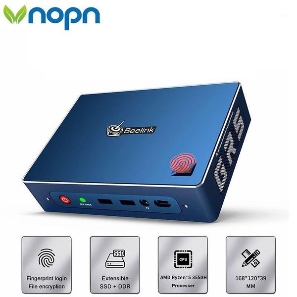 

mini pc windows 10 gtr amd ryzen 5 3550h wifi 6 gamer 16gb 512gb ssd voice interaction office pc gaming computer tv box1