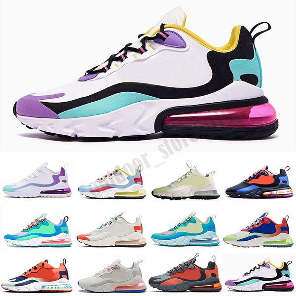 

mens sneakers white black red usa cactus react supernova coral pure platinum bauhaus oreo women breathable sport trainers 36-45