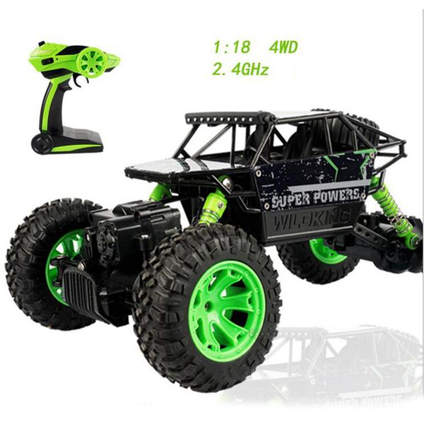 

1:18 scale rc monster truck remote control buggy big wheel off-road vehicl baby fun educational toys birthday xmas gifts