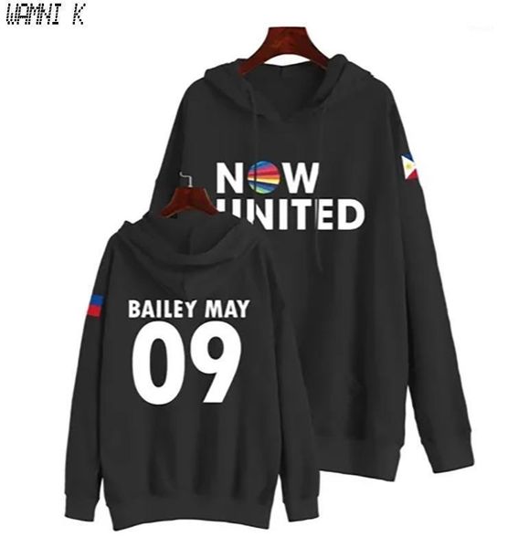 

new fashion now united hoodie sweatshirts men women bailey may 09 bandeira das filipinas pullover harajuku streetwear, Black