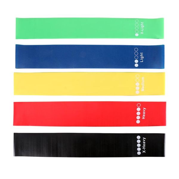

resistance loop bands 5 pack resistance exercise bands for legs and buyoga training pilates with instruction guide carry bag