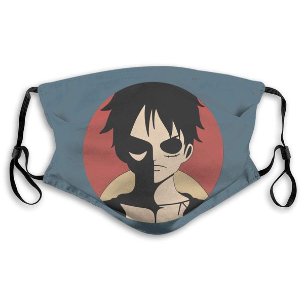 

унисекс манки д. луффи one piece печати лицо ма-sk моющийся многоразовый