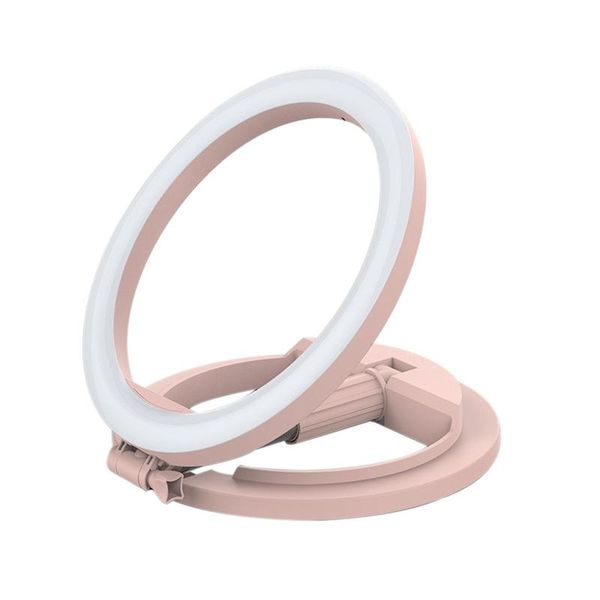 

live fill light 12-inch beauty foldable light bracket led ring with dual positions for 12