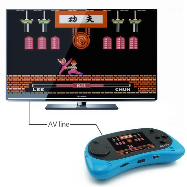 Tragbare Game-Spieler DataFrog 8-Bit-Handheld-Retro-Konsole RS-8D 2,5-Zoll-LCD-integrierter 260-Unterstützungs-TV-Ausgang für Kinder1