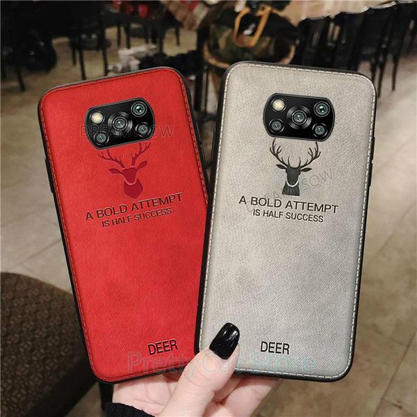 

soft cloth texture case for xiaomi poco x3 nfc f2 m2 pro m3 case for redmi note 9s 9 pro max 8pro 8t 9a 9c slim