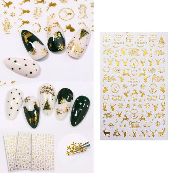 

1 sheet nail polish stickers decal street adhesive false nail design manicure set for women girls