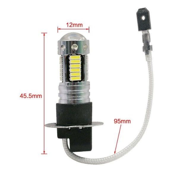 

2x led bulbs led fog bulb retrofit bright canbus white chip high power