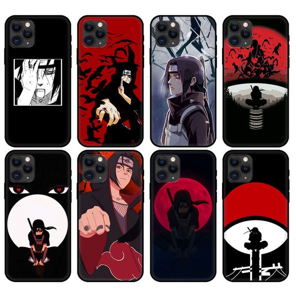 

3black tpu case for vip 5, 5s, se, 6, 6s, 7, 8 plus, x, 10, xr, xs, 11 pro, max, naruto, itachicf1
