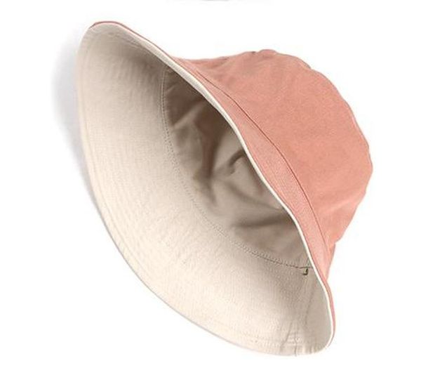 

cokk bucket hat женщины summer sun protection двухсторонний рыбак hat cap panama розовый черный повседневный flat top gorro боб hat кпт bbyr, Blue;gray